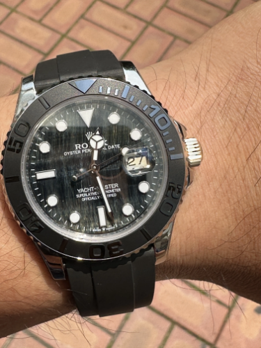 Vsf 요트마스터 42mm 텅스텐 팔콘아이