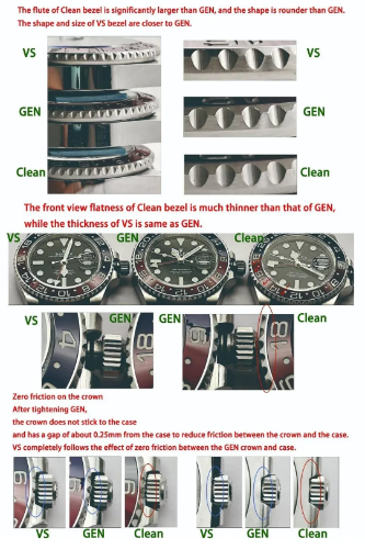 GMT 펩시 VS vs GEN vs CLEAN 비교
