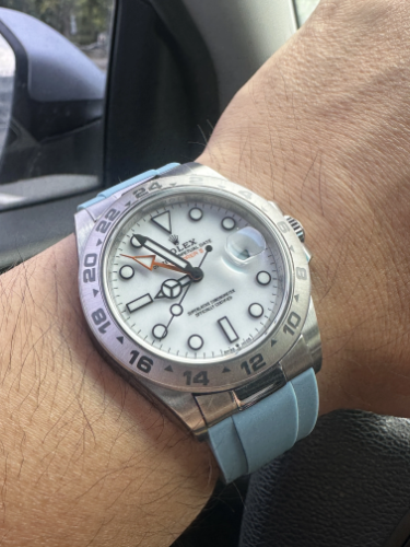 Explorer II M226570 “POLAR” Clean에 추가작업