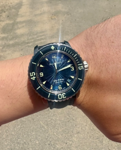 6.12. Blancpain fifty-fathoms 5015D 1140 52B