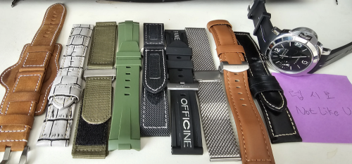 HW / 파네라이 PAM 111 + 추가 스트랩 9종